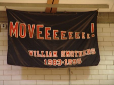 William Smothers Gymnasium dedication plaque