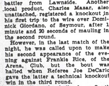 Cedar Boxing Tournament, April 22, 1936, page 3