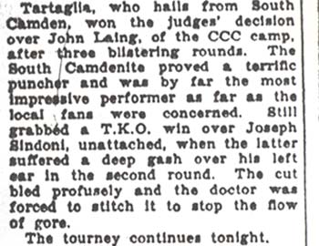 Cedar Boxing Tournament, April 22, 1936, page 4