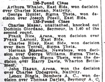 Cedar Boxing Tournament, April 22, 1936, page 5