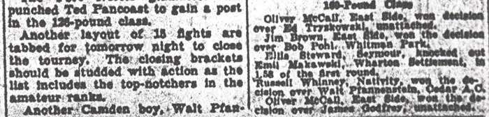 Cedar Boxing Tournament, April 23, 1936, page 3