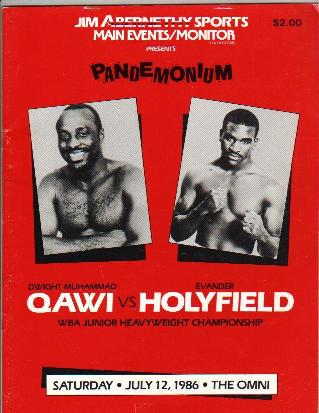 Dwight Qawi vs. Evander Holyfield