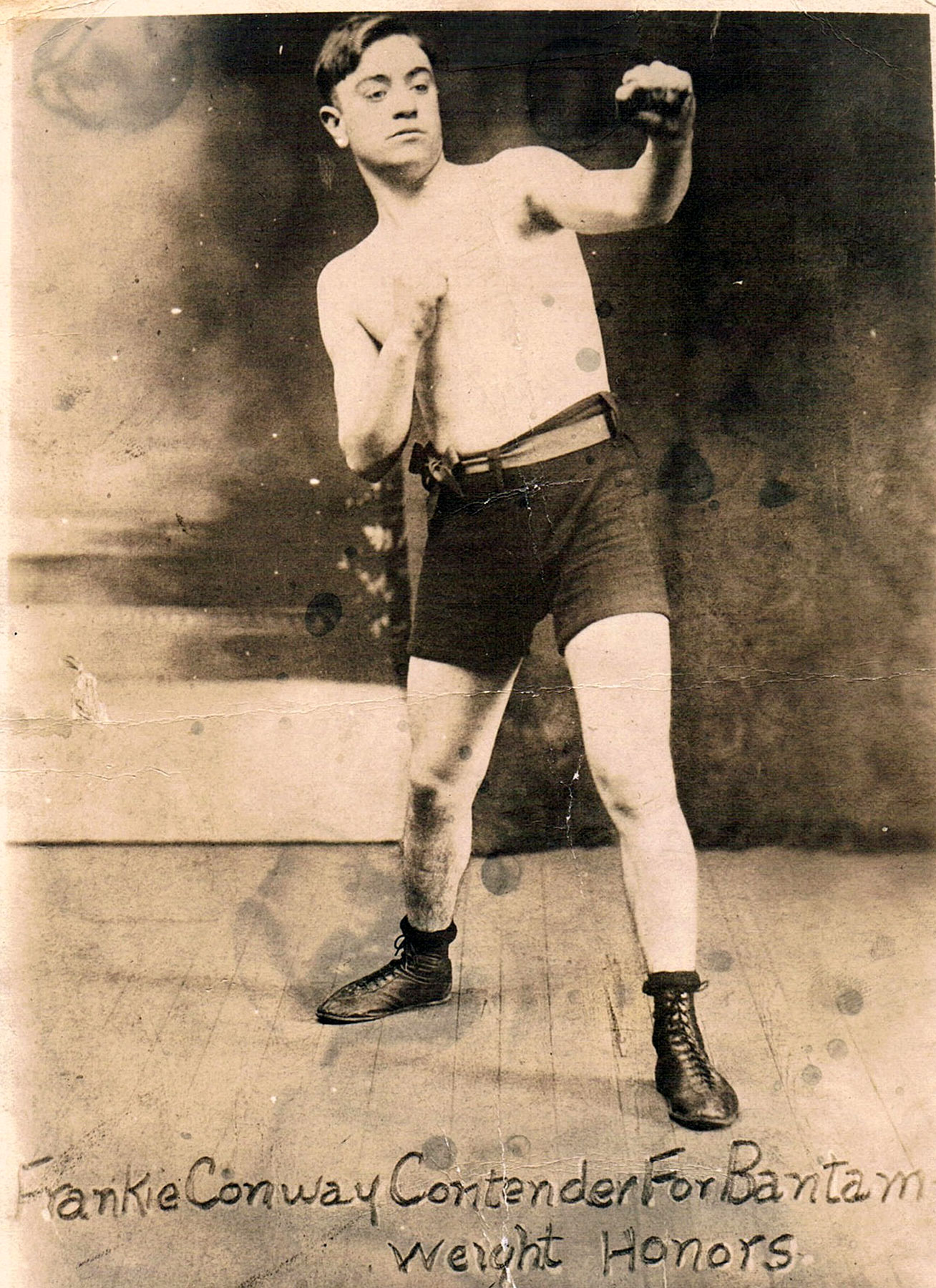 Frankie Conway boxing photo