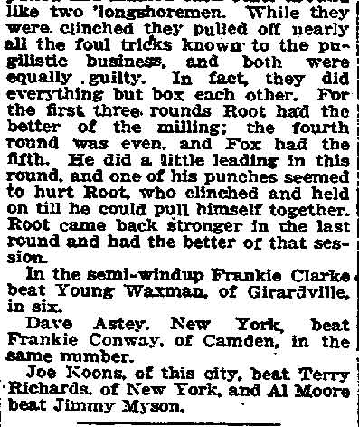 Trenton Evening Times, April 22, 1919, article continuation