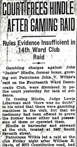 Court Frees Hindle After Gaming Raid
