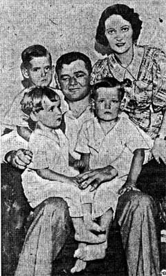 James J. Braddock with his family