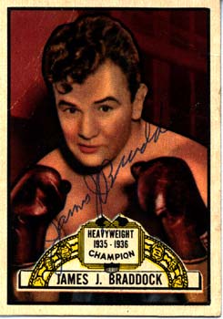 James J. Braddock fight card