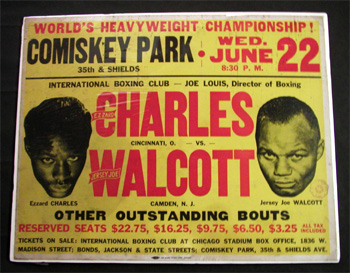 Jersey Joe Walcott vs. Ezzard Charles, June 22, 1949