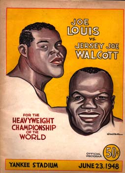 Jersey Joe Walcott vs. Joe Louis, June 25, 1948