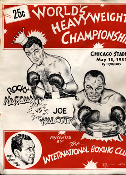 Jersey Joe Walcott vs. Rocky Marciano, May 15, 1953