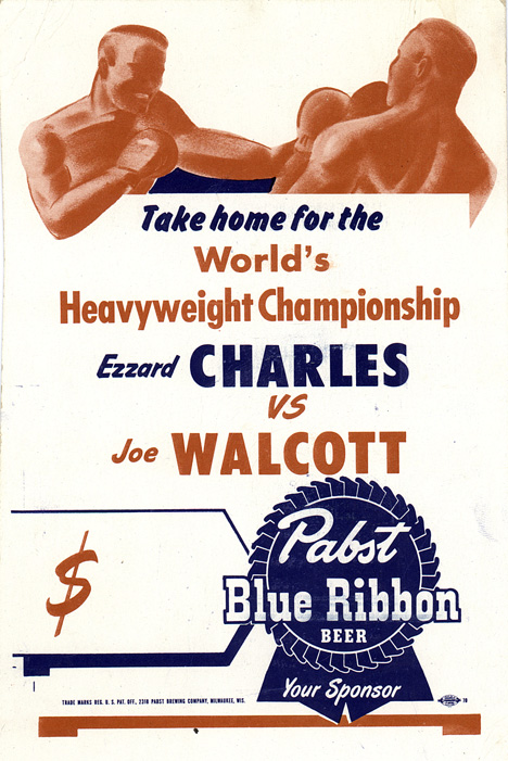 Jersey Joe Walcott vs. Ezzard Charles, 1951