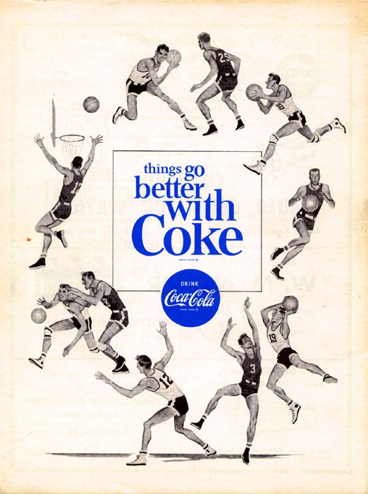 1963-64 Camden Bullets program, page 20