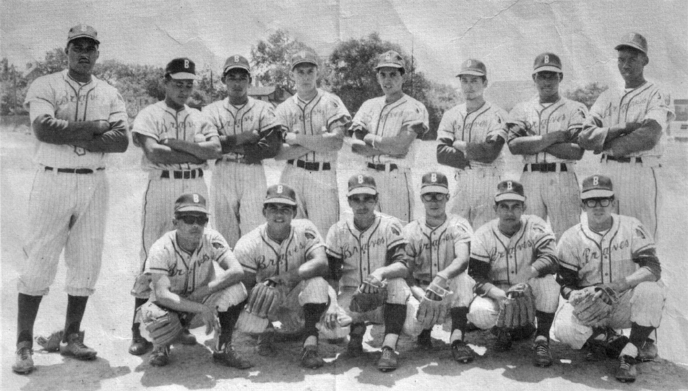 The 1964 Camden Braves championship team