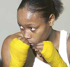 Daria Hill, Camden professional boxer