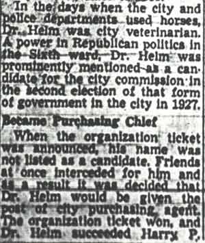 Camden Courier-Post, December 6, 1951 — Dr. C. B. Helm Dies at 67, part 4