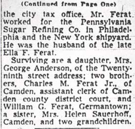 Camden Courier-Post May 7, 1950 — continuation
