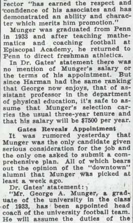George Munger — Camden Courier-Post, January 15, 1938
