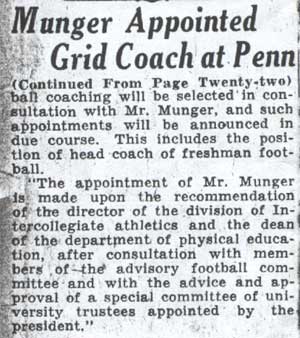 George Munger — Camden Courier-Post, January 15, 1938