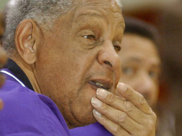 Clarence Turner on the night of his 700th victory, 2004