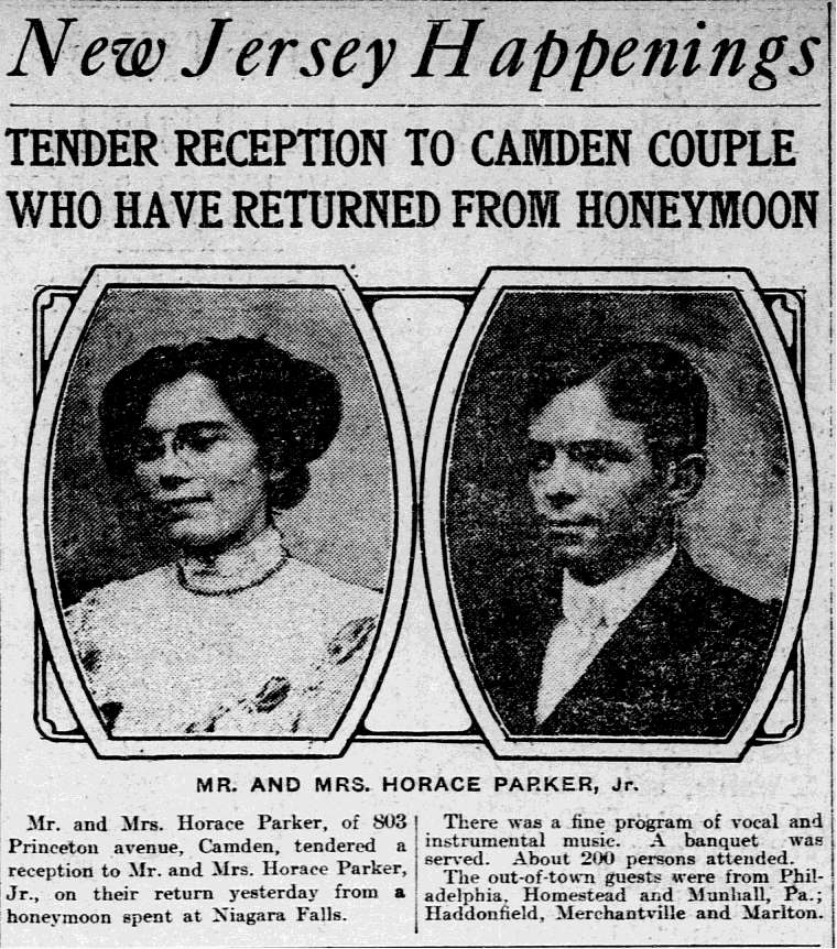 Camden Electrics basketball team, Philadelphia Inquirer August 5, 1906
