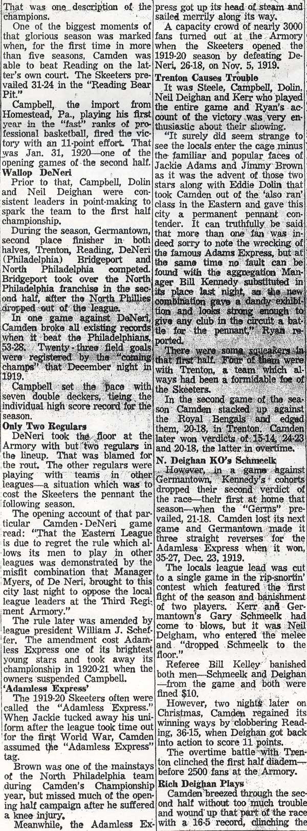 Camden Courier-Post, July 26, 1955 — full page 1