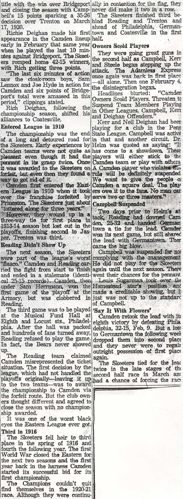 Camden Courier-Post, July 26, 1955 — full page 2