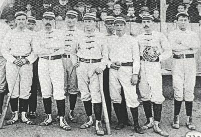The Camden Baseball Club, 1885