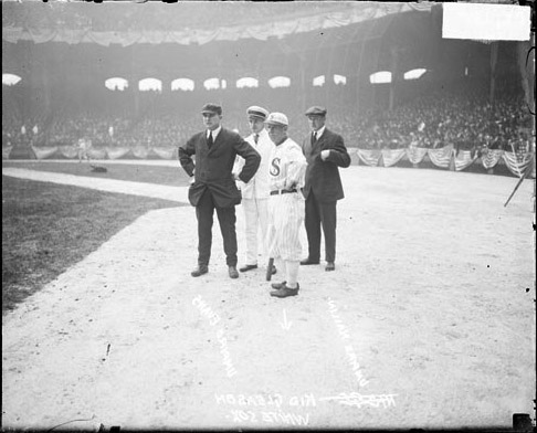 Kid Gleason during the 1919 World Series