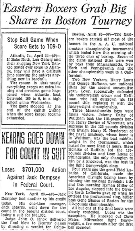 Ironwood MI Daily Globe, April 26, 1928