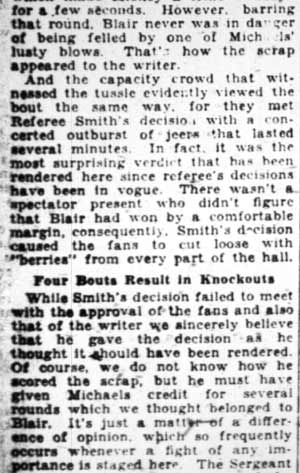 Fans Jeer As Referee Smith Gives Draw Decision (part 2)