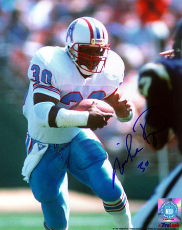 Mike Rozier with the Houston Oilers