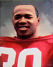 Mike Rozier with the Nebraska Cornhuskers