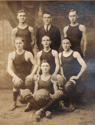 Atlantic A.C. Basketball Team, Pennsylvania Railroad Basketball League, 1923-1924