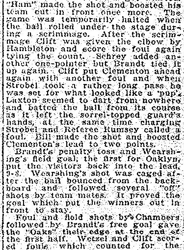 Ott Laxton Features in Thrilling Battle — continued