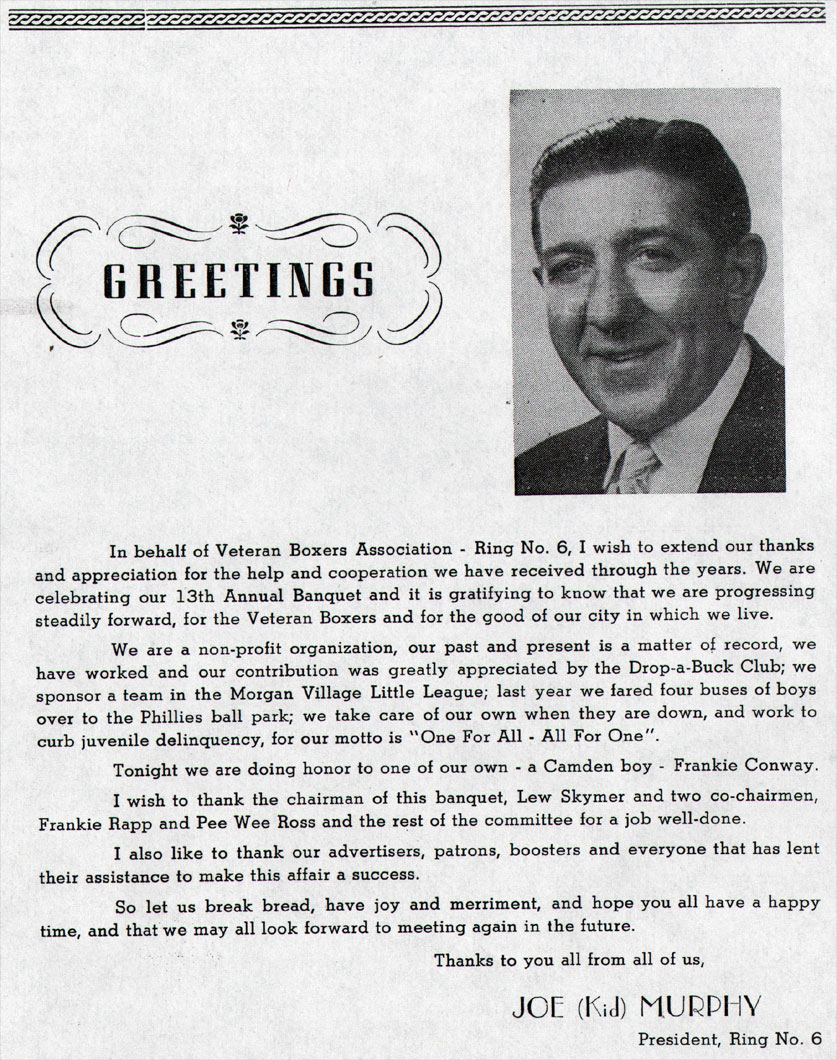 VBA Ring No. 6 banquet, page 5