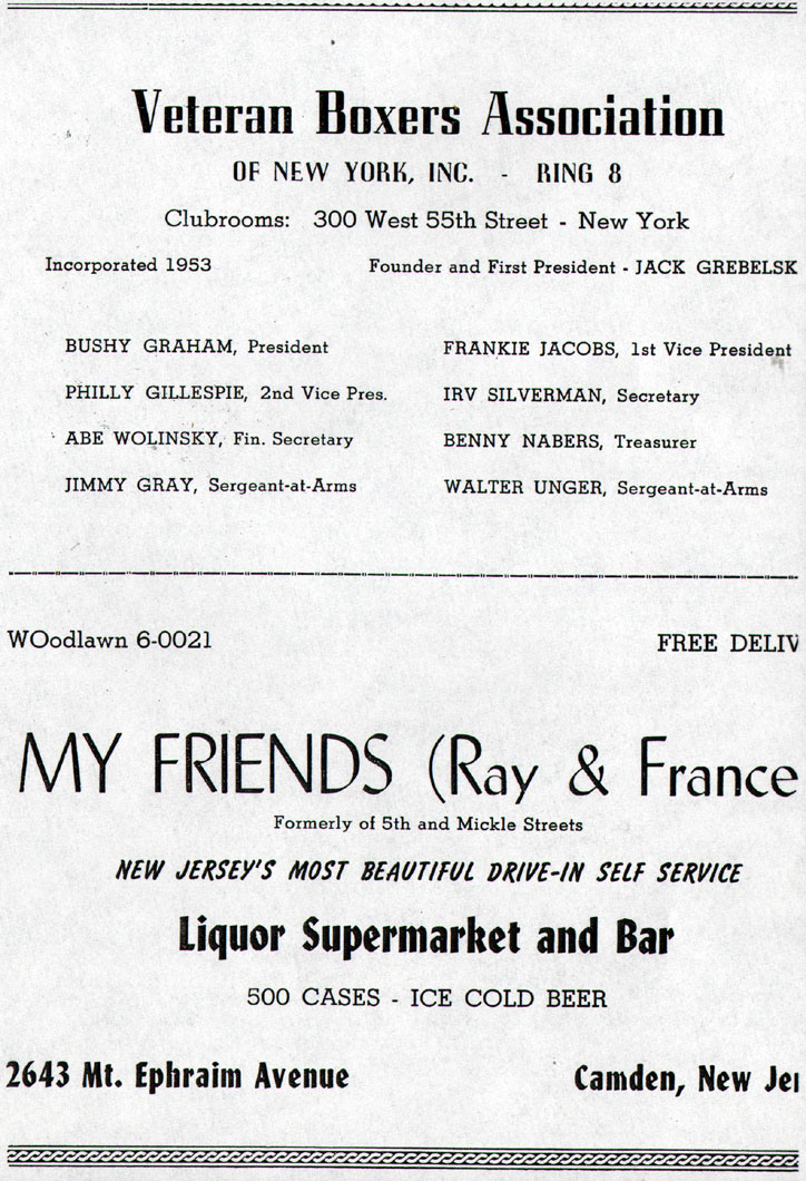 VBA Ring No. 6 banquet, page 15