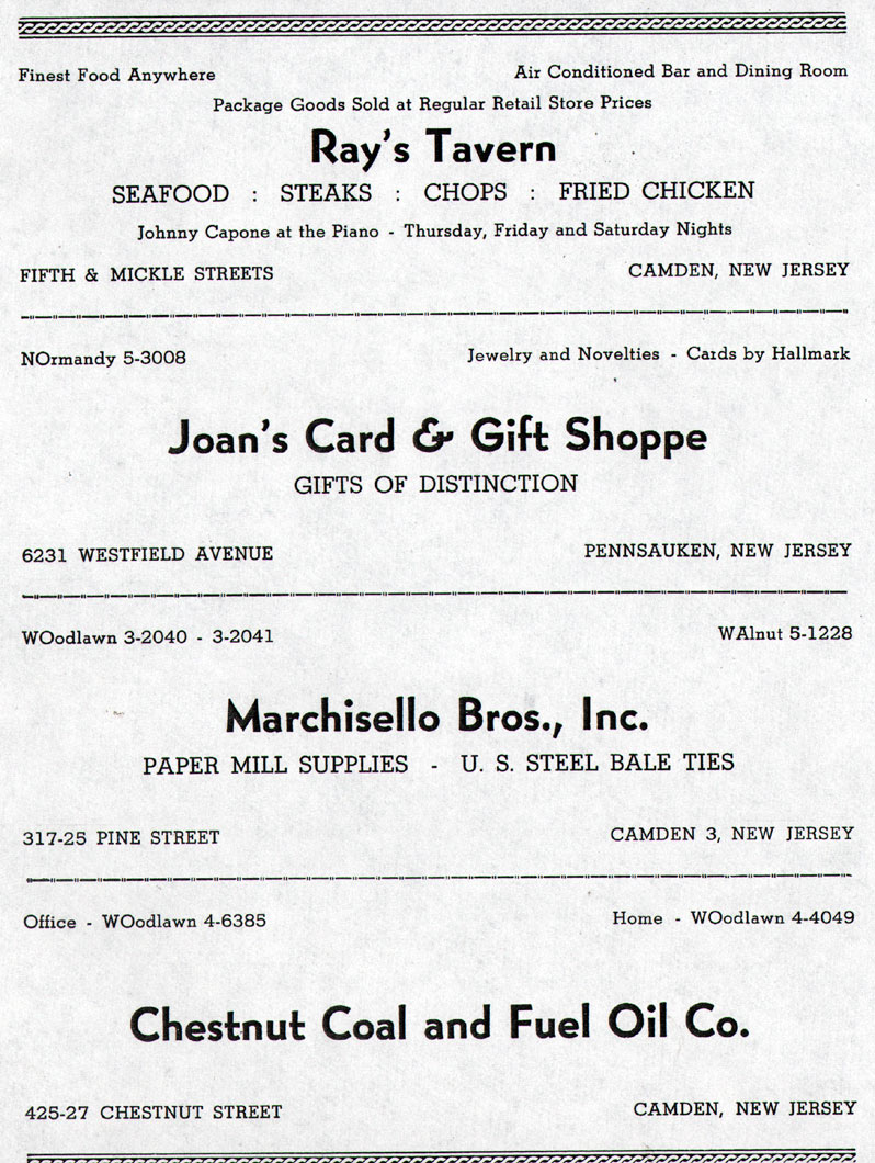VBA Ring No. 6 banquet, page 16