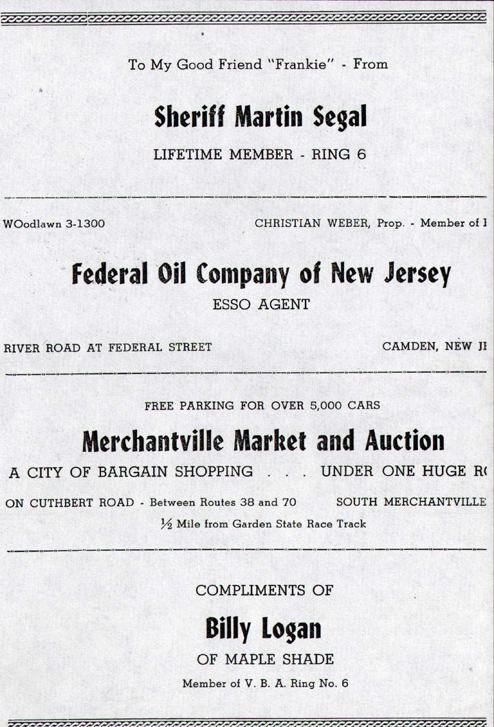 VBA Ring No. 6 banquet, page 17