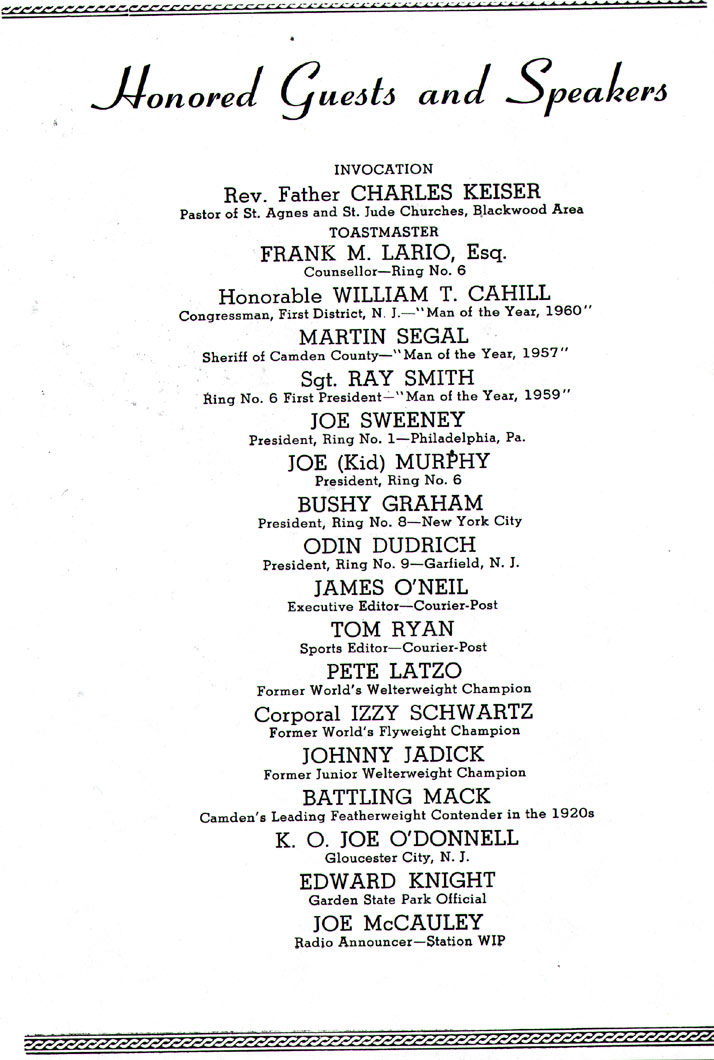 VBA Ring No. 6 banquet, page 19