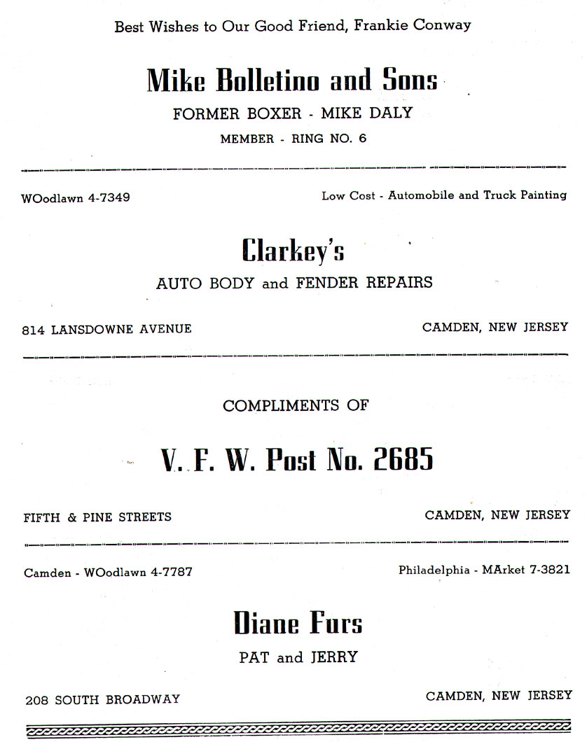 VBA Ring No. 6 banquet, page 20