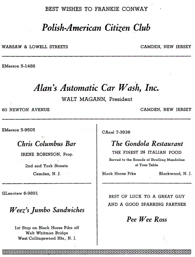 VBA Ring No. 6 banquet, page 28