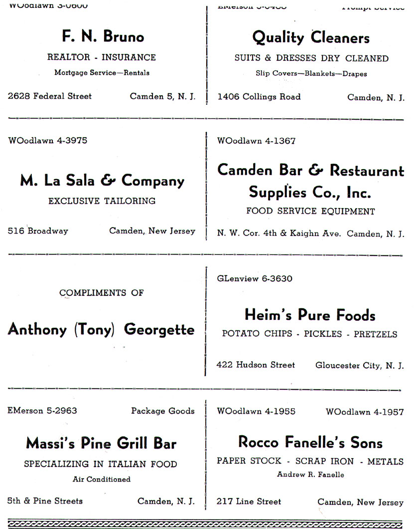 VBA Ring No. 6 banquet, page 32