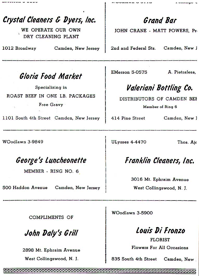 VBA Ring No. 6 banquet, page 33