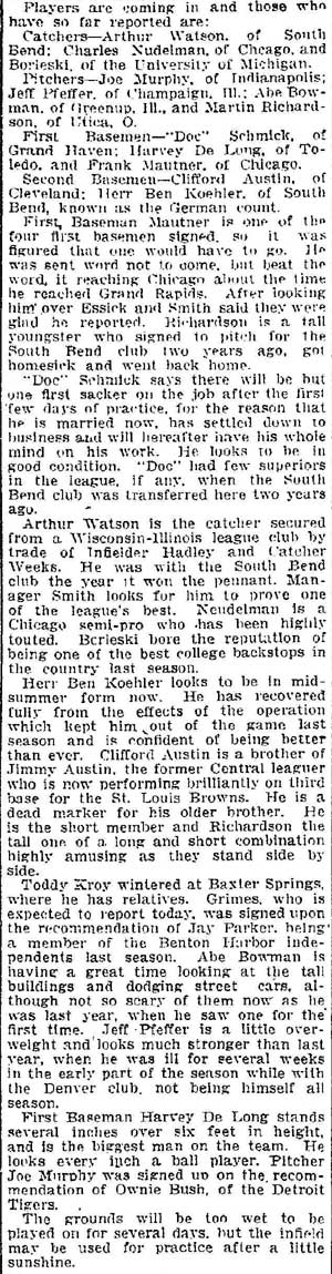 Fort Wayne Sentinel, April 5, 1913 — part 2