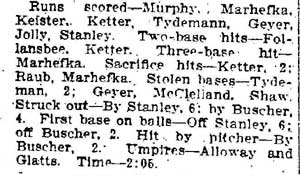 Trenton Times, May 16, 1911 — summary