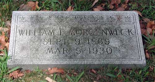 Morgenweck family plot at Harleigh Cemetery, Camden NJ