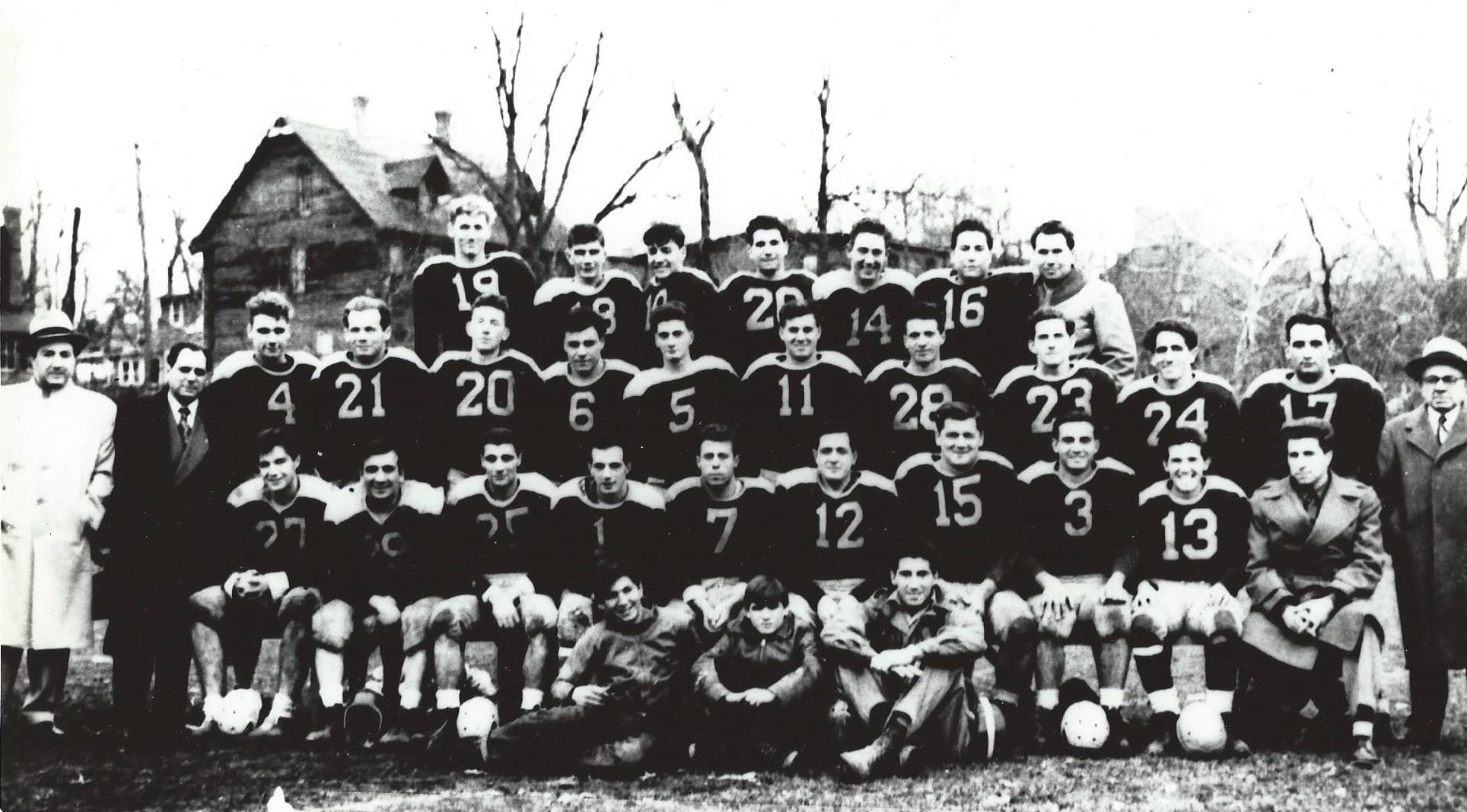 Zuni A.A. Indians semi-pro football team, circa late 1940s