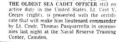 Article text about Carl Ceciro