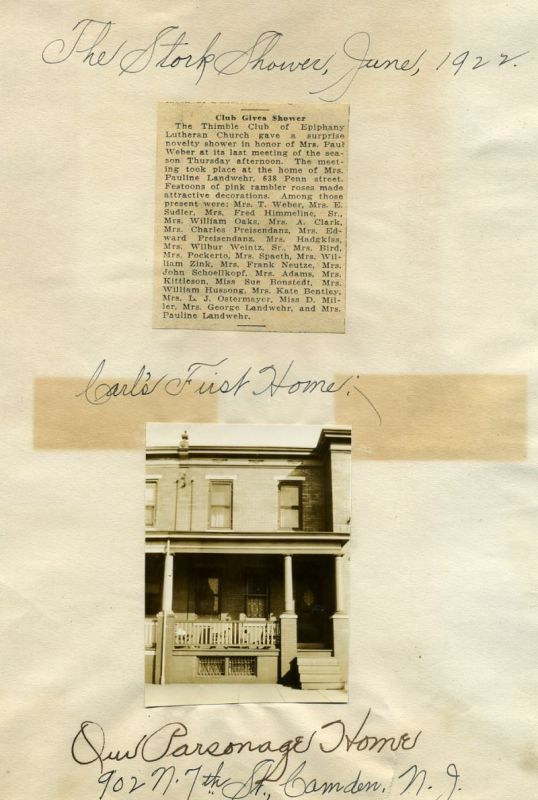 Carl Weber family home at 902 North 7th Street