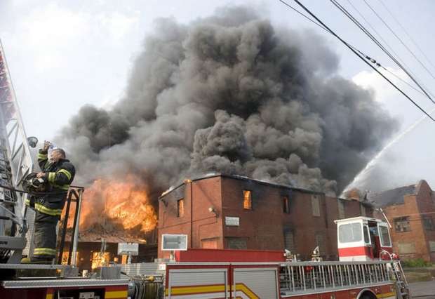 The Reliable Tire building fire of June 9, 2011